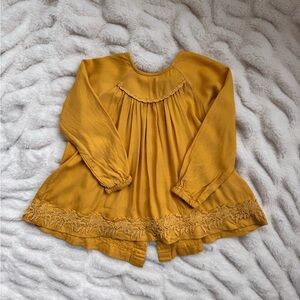 Rachel Zoe Yellow Casual Dress with Flowy Silhouette